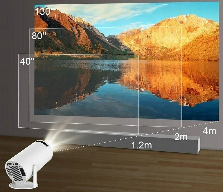 Mini Projektor Magcubic HY300 Pro 4K Android – Kino Domowe z Auto Korekcją