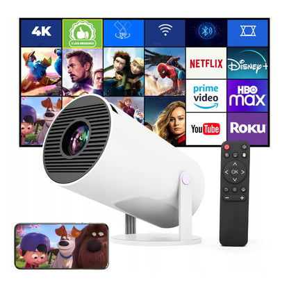 Mini Projektor Magcubic HY300 Pro 4K Android – Kino Domowe z Auto Korekcją